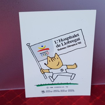 Postal L'Hospitalet de Llobregat Barcelona 92 sede olímpica 1992
