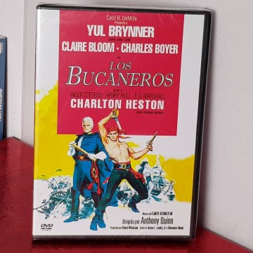Los bucaneros DVD Yul Brynner película clásica DVD comprar online