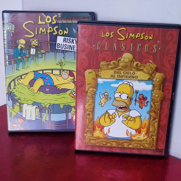 Lote películas Los Simpson capítulos DVD Los Simpson DVD comprar