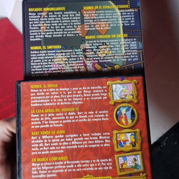 Lote películas Los Simpson capítulos DVD Los Simpson DVD comprar