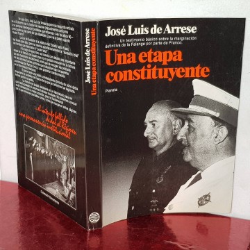 Una etapa Constituyente José Luis de Arrese libro dictadura franquista