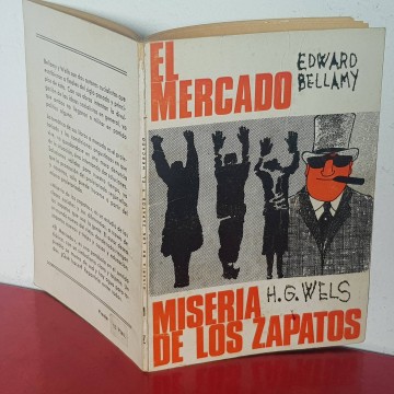 Librería Miseria en los zapatos H. G. Wells el mercado Edward Bellamy