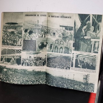 Congreso Eucarístico de Barcelona 1952 7 junio revista Hola álbum