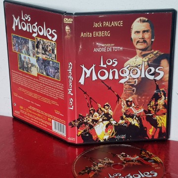 Películas clásicas DVD los mongoles Jack Palance cine clásico DVD