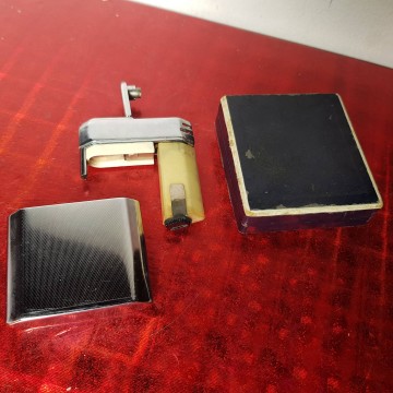 Encendedor fumalux de Munich mechero gasolina antiguo antigüedades