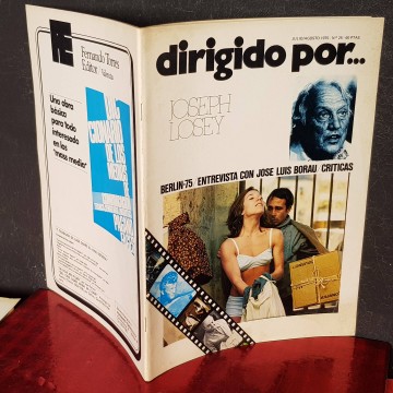 Dirigido por Joseph Losey 25 revista 1975 entrevista José Luis Borau