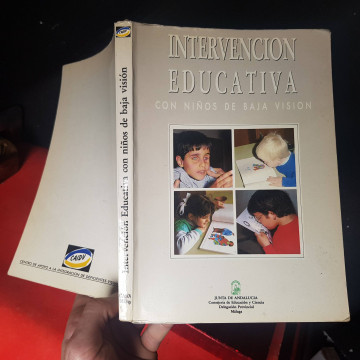 Intervención educativa con niños baja visión libros de pedagogía