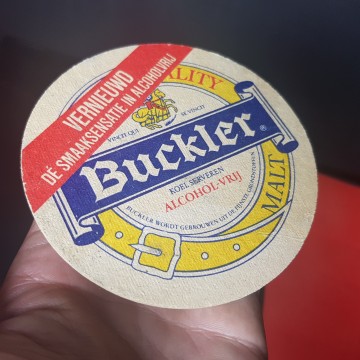Posavasos cerveza Buckler