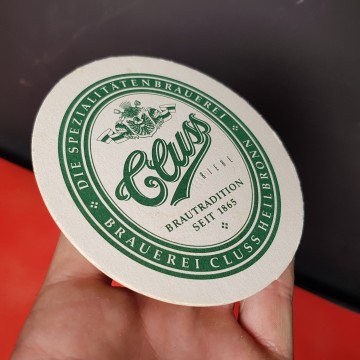 Posavasos cerveza Cluss