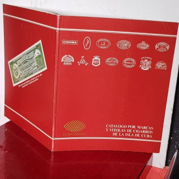 Catálogo por marcas y vitolas de cigarros de la isla de Cuba