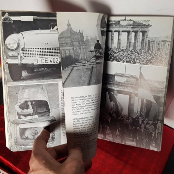 Sucedió en el muro de Berlín libro reportaje fotográfico RDA