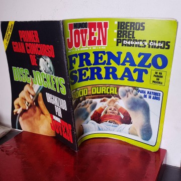 Mundo Joven 8 Manuel Serrat Rocío Dúrcal revista música antigua