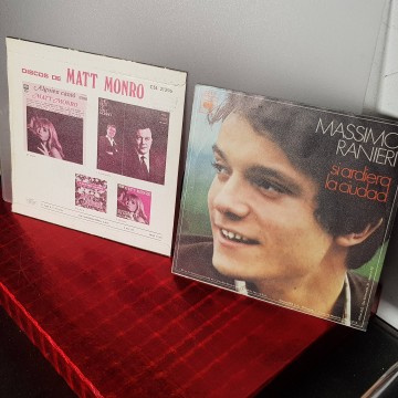 Lote vinilos single matt monro Massimo Ranieri a 1 € discos de música