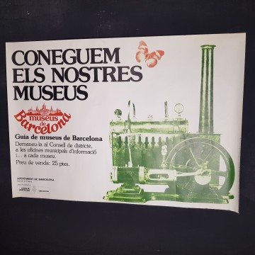Cartel Coneguem els nostres museus