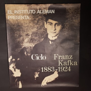 CARTEL DE FRANZ KAFKA,  AÑOS 70/80