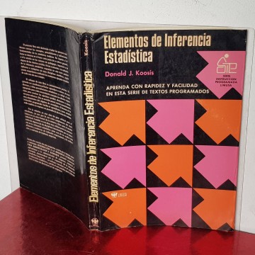 Elementos de inferencia estadística Donald j. Koosis libros antiguos