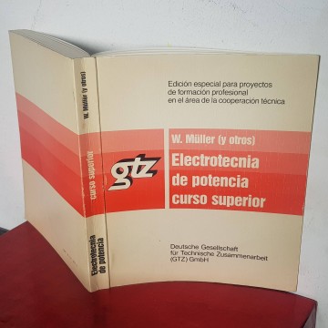 Electrotecnia de potencia curso superior Wolfgang Muller libro Manual