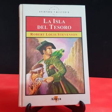 LA ISLA DEL TESORO, POR ROBERT LOUIS STEVENSON, BIBLIOTECA DE AVENTURA Y MISTERIO 4 ALTAYA.