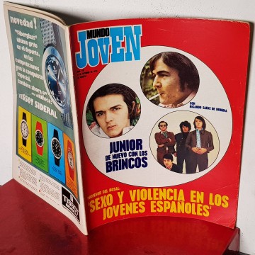 Mundo Joven 107 la muerte de Janis Joplin póster Jimmy Cliff Ana Belén