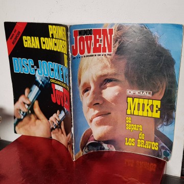 Mundo Joven 12 revista de música 1968 Mike Kennedy los Bravos