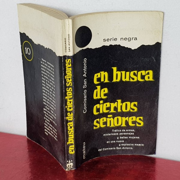 En busca de ciertos señores comisario San Antonio novelas serie negra En busca de ciertos señores comisario San Antonio novelas serie negra