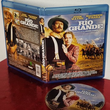 Río Grande blu ray películas del Oeste western John Wayne cine clásico