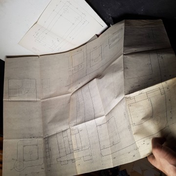 Lotes planos de piezas mecánicas planos originales mecánica lote