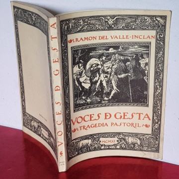 Voces de gesta Ramón del Valle Inclán facsimil 1993 tragedia pastoril