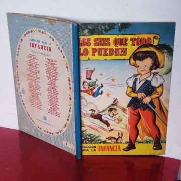 Cuentos antiguos infantiles librería Los seis que todo lo pueden