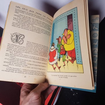Cuentos antiguos infantiles librería Los seis que todo lo pueden