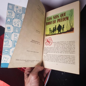 Cuentos antiguos infantiles librería Los seis que todo lo pueden