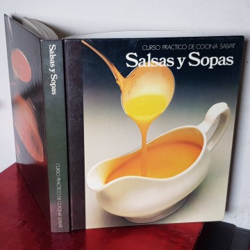 Salsas y sopas curso práctico de cocina Salvat libros cocina librería