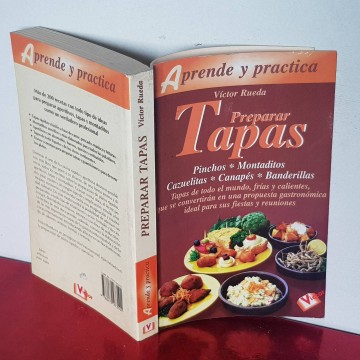 Recetas de tapas y pinchos montaditos cazuelitas banderillas libro