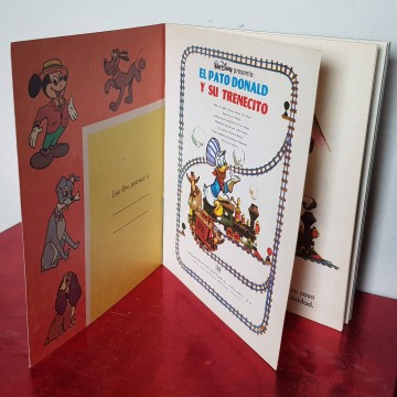 El pato Donald y su trenecito alegrías de Walt Disney Editorial Novaro