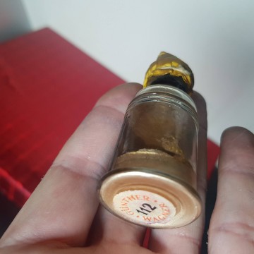 Winter Warner tinta de oro Gold tinte antiguo frasco pintura de oro
