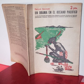 Un drama en el oceano pacifico Emilio Salgari revista literaria compra