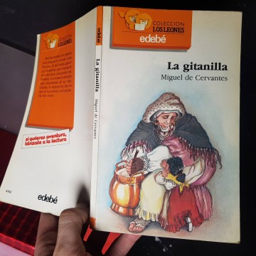 La gitanilla Miguel de Cervantes colección Los Leones Edebé novela