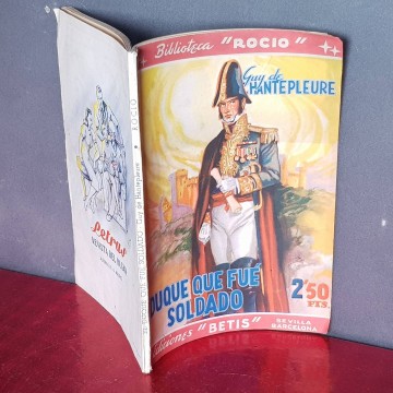 Libros antiguos librería online Duque que fue soldado biblioteca Rocío