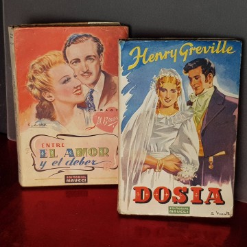 Novelas románticas antiguas editorial maucci librería online libros