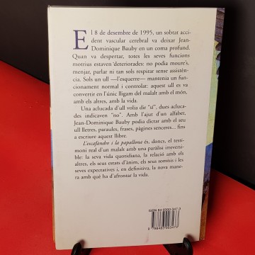 L'escafandre i la papallona, de Jean Dominique bauby