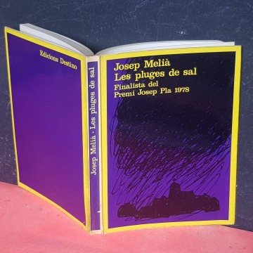 Les pluges de sal  Josep Melià  novel.la en català llibreria online