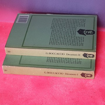 Decamero Giovanni Boccaccio en català 2 volums obra completa llibreria