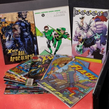 Lote cómics en inglés X Men Marvel Green Lantern Green Arrow X Men