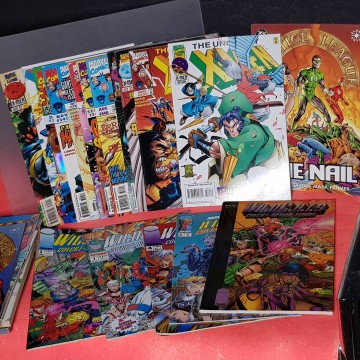 Lote cómics en inglés X Men Marvel Green Lantern Green Arrow X Men