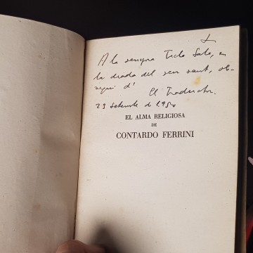 El alma religiosa de Contardo Ferrini, por Ángelo Portaluppi
