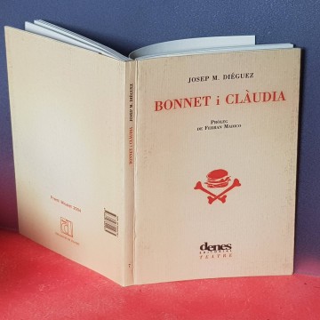Obra de teatre en català Llibre bonnet i Clàudia Josep M Diéguez
