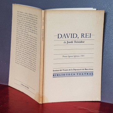 David rei Jordi teixidor novel.la Teatre en català descatalogada