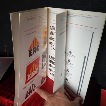Erc Programa d'identitat corporativa Esquerra Republicana logotip