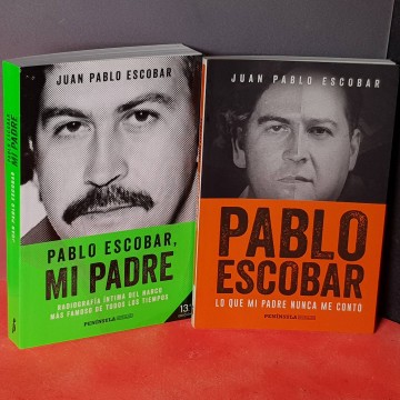 Lote libros Pablo Escobar mi padre Juan Pablo Escobar libros librería