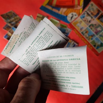 Cromos enciclopedia cultural chocolaCao 1966 lote cromos diferentes